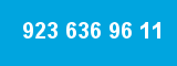 923 636 96 11 923 636 96 11
